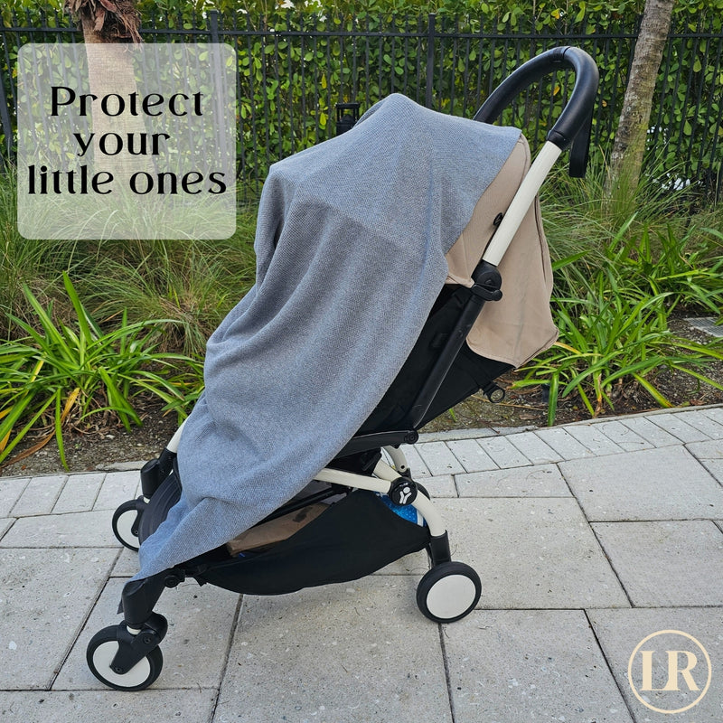 Peekaboo: The Ultimate Breathable Nursing Cover by Little Rou - Grey