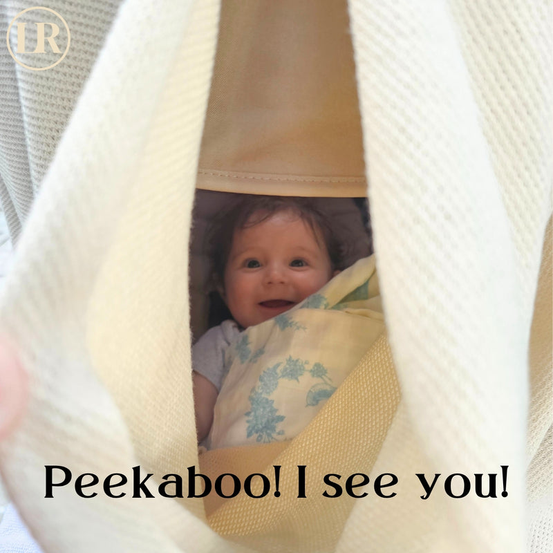 Peekaboo: The Ultimate Breathable Nursing Cover by Little Rou - Beige